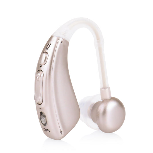BRITZGO Hearing Aids with Noise Cancelling,Rechargeable Sound Amplilfier,Upgraded Digital Chip