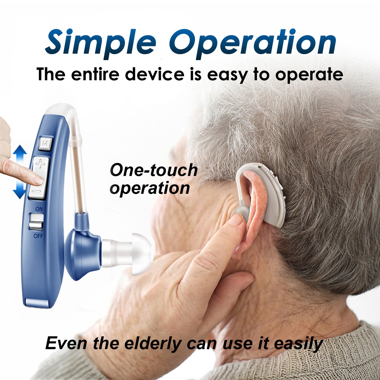 BRITZGO Hearing Aids.Exclusive Patented Technology: Low-Power Chip with 60-Day Battery Life on a Single Cell