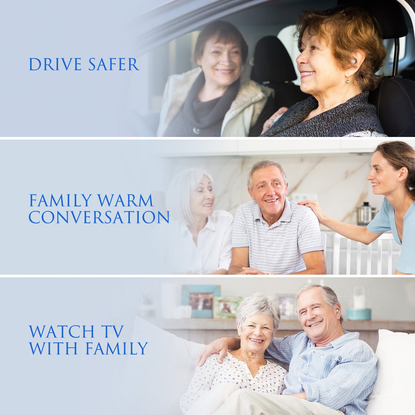 BRITZGO Hearing Aids - Wireless, Rechargeable, and Comfortable | Clear Sound in a Small, Discreet Design for Seniors & Adults with Hearing Loss